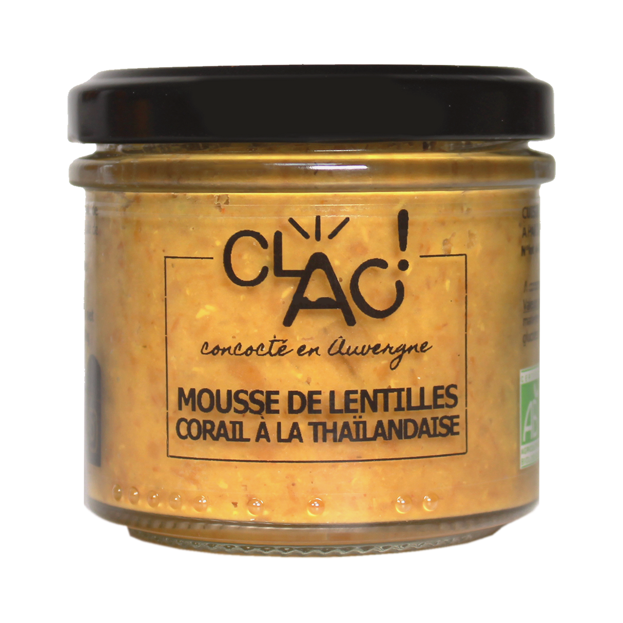 Mousse de lentilles corail à la thailandaise