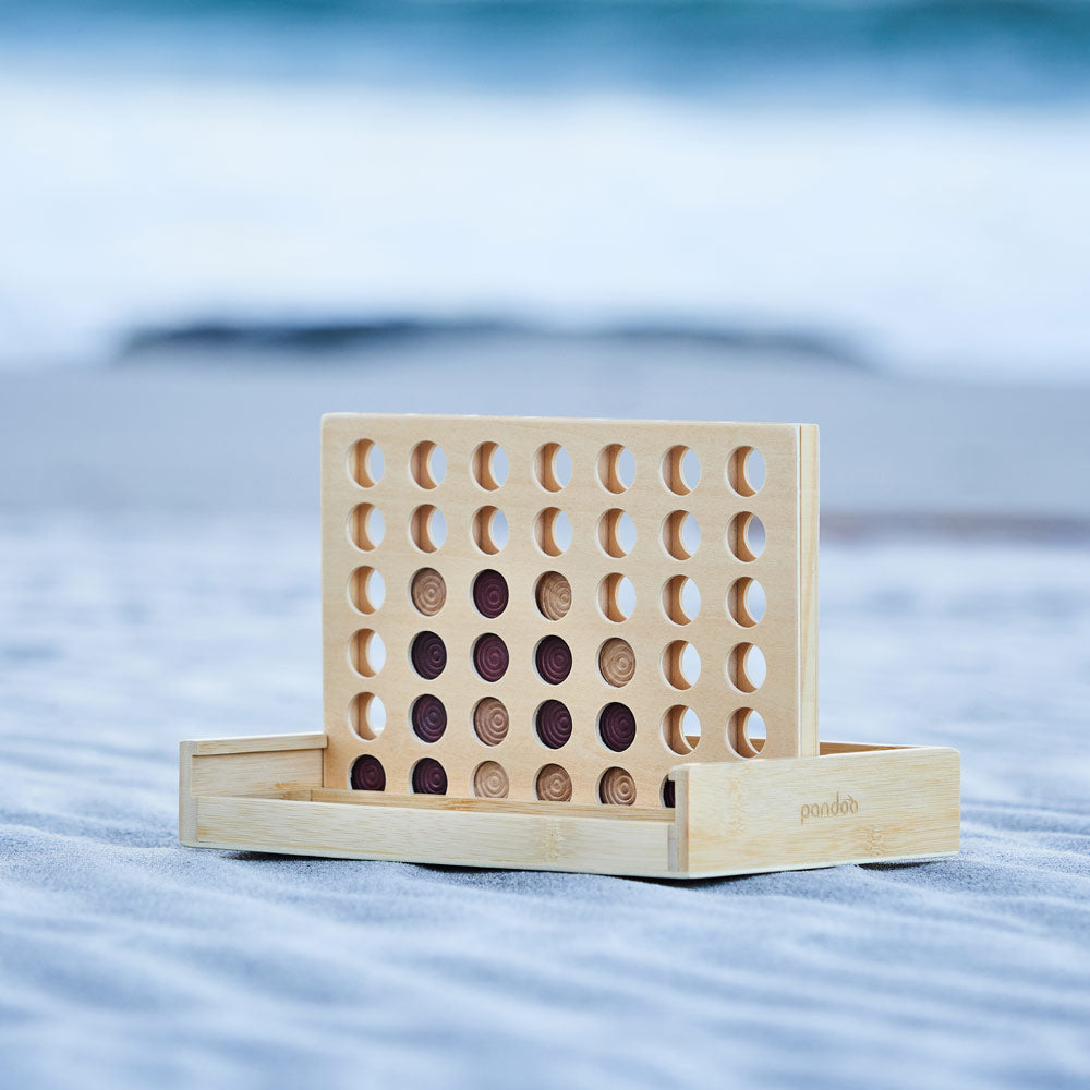 Jeu en bambou Connect Four